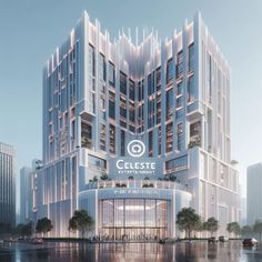 an artist's rendering of the new celesie hotel