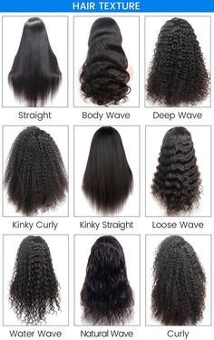 Hair Type Chart, Hair Chart, Type Chart, Easy Trendy Hairstyles, Full Lace Wig Human Hair, Hair Formal, Hair Easy, Wig Human Hair, Creative Hairstyles