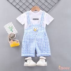 🐣. Offer Xtras! Qteee - Children's plaid backpack new fashion casual backpack pants set for $22.99 Plaid Backpack, Pants Details, Casual Backpack, Kids Stuff, Fashion Casual, New Fashion, Pants Set, Casual Fashion, Rompers