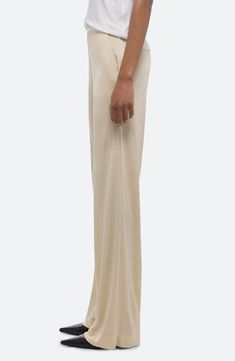 Liquid jersey lends a graceful drape to these wear-everywhere pants. 32" inseam; 19" leg opening; 10" front rise; 15" back rise (size Medium) Front slant pockets 100% viscose Dry clean Imported Jersey Pants, Helmut Lang, Nordstrom, Dry Clean, Size Medium, Pants, Free Shipping, Trousers