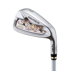 a golf iron that has been decorated with the words ben's on it and is in