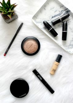 My Favourite MAC Products                                                                                                                                                     More Mac Make Up, Mac Makeup Looks, Mac Products, Looks Kylie Jenner, Mac Makeup, Kiss Makeup, Drugstore Makeup, Makeup Goals, Sephora Makeup