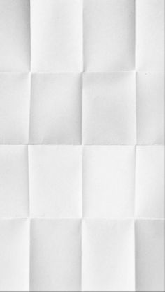 the white paper has been folded in squares