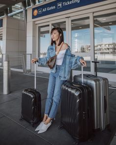 Jenny Tsang, Louis Vuitton Bumbag, Fancy Things, Travel Outfit Summer, Trendy Swimwear, Airport Fashion, Bag Trends, Airport Style