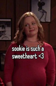 a pregnant woman with the words sookie is such a sweetheart - 3