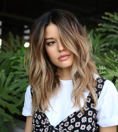 Pastel Hair Ombre, Long Ombre Hair, Brunette Ombre, Blond Balayage, Ombre Hair Blonde, Brunette Balayage, Balayage Blonde, Hair Color Pastel