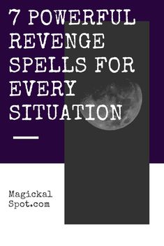 the cover of seven powerful revenge spells for every situation