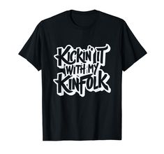 PRICES MAY VARY. Celebrate family togetherness with this "Kickin' It With My Kinfolk" design. Perfect for family reunions, cookouts, or gatherings where everyone comes together. Show off your family pride and sense of humor with this fun and unique design. Ideal for matching outfits at family reunions or special family events. This design is a great way to bring the whole family together and make lasting memories. Perfect for parents, grandparents, siblings, or cousins who love to kick back with Matching Family Shirts, Reunion Shirts, Family Shirts Matching, Family Humor, Family Events, Family Celebrations, Family Gathering, Family Reunion, Family Shirts