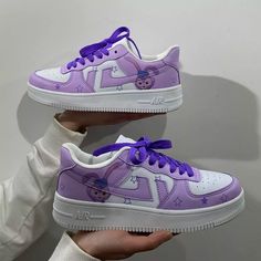 Material: PU Please do carefully mind the sizing chart! Kawaii Sneakers, Pinterest Pretty, Smart Fashion, Skateboard Fashion, Trend Shoes, Purple Bunny, Sneakers Platform, Spring Flats, Shoes Purple