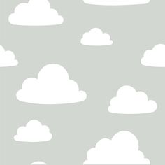 white clouds on a gray background