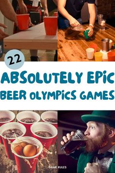 beer olympics Team Drinking Games, Best Drinking Games, Olympic Party Games, Easy Drinking Games, Drinking Games For 2