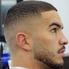 Military Fade Haircut, Short Fade Haircut, High Fade Haircut, Buzz Cut Hairstyles, Mens Hairstyles Fade, Mens Fade, Men Haircut Styles, Trendy Short Haircuts, Mens Haircuts Fade