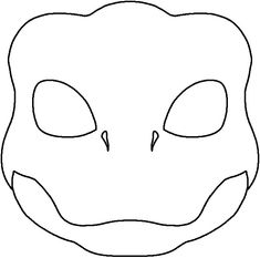 A pixelated drawing of a Jurassic Park velociraptor mask. The image has no coloring in or outside the mask, and has pitch black lineart. The velociraptor lacks scales and depth in it's face. Fursuit Drawing Base, Dino Mask Reference Sheet, Therian Mask Drawing Base, Dino Mask Base Drawing, Therian Template, Therian Mask Template