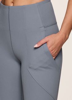 With supportive ultra-hold fabric and a design that blends style and function, our Trek It Pocket Legging has it all! The fitted silhouette, seaming detail throughout and flat front high rise waistband ensure a flattering look and fit and allow for versatile styling and wear. With side pockets for functional convenience, super soft, four-way stretch fabric for comfort and a squat proof design for confidence, this high impact legging is perfect for any adventure from the hiking trails and beyond. Medical Scrubs Outfit, Scrubs Outfit, Medical Scrubs, Black Sand, Pocket Leggings, Squat Proof, Fitted Silhouette, Hiking Trails, Colorful Leggings