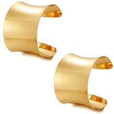 PRICES MAY VARY. GOLD CUFF BRACELETS FOR WOMEN: With an adjustable design and an anodized finish that is not harmful to sensitive skin, it fits perfectly on the wrist and can also be used as an arm bracelet for petite women. ARM CUFF BRACELET: This open adjustable wide wire bracelet set is made of high quality alloy. Using superb plating technology, they have a lustrous appearance and do not fade or lose their luster easily. They are light weight, durable, secure to wear and easy to remove. ADJU Silver Arm Cuff, Gold Arm Cuff, Chunky Gold Bracelet, Arm Cuff Bracelet, Cuff Bracelet Gold, Upper Arm Cuffs, Arm Bracelet, Dainty Gold Jewelry, Gold Bangles For Women