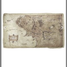 Lord Of The Rings Middle Earth Map Lightweight Scarf Lord Of The Ring Maps, Hobbit Costume, There And Back Again, Middle Earth Map, Misty Mountains, Earth Map, The Shire, Lightweight Scarf, One Ring