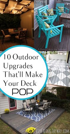 outdoor upgrades that'll make your deck pop