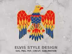 the emblem for elvis style design svg, png, pdf, cricut, sublimation