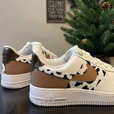 Custom Made To Order Hand Painted With High Quality Paint Guaranteed To Not Crack Or Chip Takes 5-7 Days To Process Since I’m Hand Painting It Brand New Shoes This Design Is Very Popular! For A Cheaper Price And More Of My Work Visit My Etsy Https://Colorcarley.Etsy.Com Nike Shoes Women Fashion, Western Shoes, Preppy Shoes, Cute Nike Shoes, Cute Sneakers, Cute Nikes, Cow Girl, Swag Shoes, Custom Painted