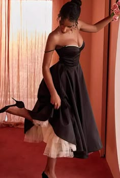 cb house Long Dresses Elegant, Puffy Dresses, Sleeveless Skirt, Black Tulle, Vestidos Vintage, Puffed Sleeves Dress, Spaghetti Strap Dresses