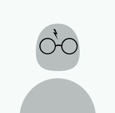 an image of harry potter's glasses with a lightning bolt coming out of it