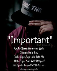 a person wearing a hat with the words i'm important written on it in different languages