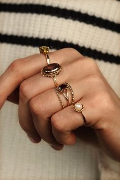 خواتم خطوبة, Classy Jewelry, Funky Jewelry, Jewelry Lookbook, 가을 패션, Oval Stone, Girly Jewelry, Dream Jewelry, Pretty Jewellery