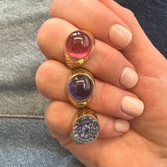 This our crownwork® take on a classic pinky ring, a perfect everyday ring for everybody. They are traditionally worn on the pinky finger (hence the name) but we think they look good on every finger. MATERIAL: 18k yellow gold STONE TYPE/CARAT WEIGHT: Pink Tourmaline 10.53cts DIMENSIONS: 0.5” width Blue Stone Pinky Ring, Luxury Stackable Signet Ring, Luxury Gemstone Signet Ring With Round Band, Luxury Gemstone Signet Ring, Timeless Round Pink Rings, Luxury Everyday Ring With Bezel Setting, Timeless Pink Round Rings, Luxury Round Amethyst Ring With Vs Clarity, Pinkie Ring