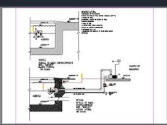 an image of a drawing with lines and other details on it, including the ground plan