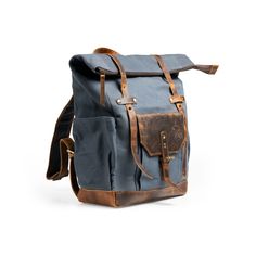 “A travel companion while you’re here, an heirloom when you’re gone.” Ready for your next adventure? Don't leave without this versatile backpack that will quickly become your most trusted travel companion. This bag is made from thick buffalo leather, quality waxed canvas material, and anti-rust hardware to make this a durable bag that's tough enough to make it through all your travels. It can also be used as an everyday bag, as it can fit an 18” Laptop, books, and other accessories. ************ Vintage Gentleman, Buffalo Leather, Don't Leave, Waxed Canvas, Make It Through, Everyday Bag, Travel Companion, Canvas Material, Laptop Sleeves