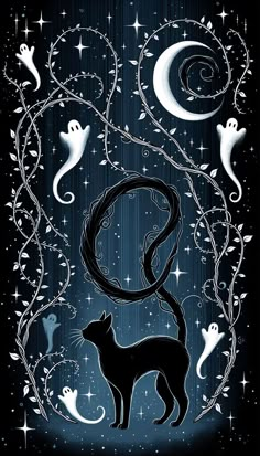 iPhone Halloween Wallpaper Iphone Halloween Wallpaper, Helloween Wallpaper, Goth Wallpaper, Gothic Wallpaper, Witchy Wallpaper, Halloween Artwork, Whatsapp Wallpaper, Black Cat Art