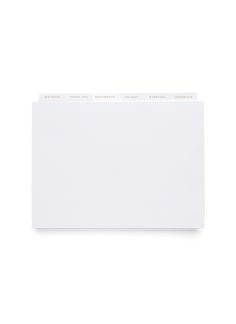 a white envelope on a white background