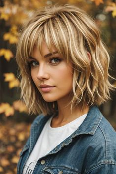 #fallblondehair #autumnblonde #blondehairinspo #fallhairtrends #blondebeauty #fallhaircolor #blondebombshell #fallhairgoals #blondehairstyles #fallhairinspiration #blondehairideas #fallhairmakeover #blondehairlove #fallhairfashion #blondehairdontcare #fallhairtransformation #blondehairgoals #fallhairvibes #blondehaircrush Fall Blonde Hair Color, Short Textured Hair, Colors For 2024, Perfect Blonde Hair, Fall Blonde Hair, Chic Short Hair, Fall Hair Cuts, Fall Blonde