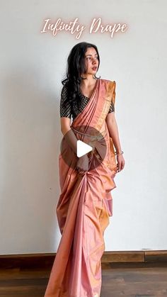 Saree Styles With Belt, Saree Draping With Belt, Silk Saree Styles Wedding, Trending Saree Draping Styles, Saree Styling Ideas Modern, Saree On Chubby Women, Silk Saree Draping Ideas, Pooja Saree Look