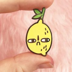 This is the listing for the SourLemon hard enamel pin! We all have those days. Be it a monday, a workday, a bleh day, a "my boss was an **** day", a not enough chocolate day, a why do i have to adult day.. Well, this SourLemon is tired of putting up with those days! No more mr. Nice guy, he aint gonna smile until the d Enamel Pin Collection, Astuces Diy, Pin Art, Enamel Lapel Pin, Hard Enamel Pin