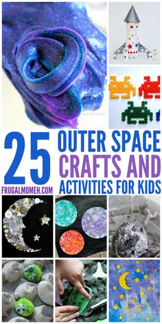 25 outer space crafts and activities for kids