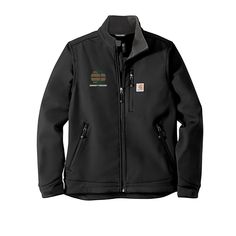 Carhartt® Crowley Full-Zip Softshell Jacket Softshell Jacket, Soft Shell Jacket, Cloth Bags, Puma Jacket, Motorcycle Jacket, Make It, Athletic Jacket, Branding, Clothes