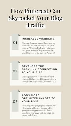 how pinterest can skyrockt your blog traffic infographical graphic design