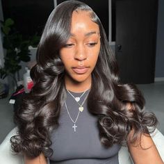 Braided Hairstyles For Black Women Cornrows, Sew In Hairstyles, Birthday Hairstyles, Quick Weave Hairstyles, Natural Hair Styles Easy, Hair Ponytail Styles, Ponytail Styles, Front Lace Wigs Human Hair, Hairstyles Black