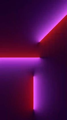 an abstract photo with red and purple lights