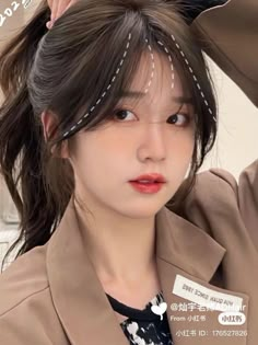 Face Shaping Curtain Bangs, Curtain Bangs Front View, K Drama Hairstyle, Poni Ala Korea, Haircut Inspo, Hair Style Korea, Hair Inspiration Long, Bangs With Medium Hair