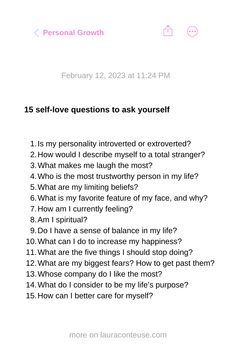 a white background pin that says Self-Love Questions to Ask Yourself Personal Questions For Yourself, Questions To Better Yourself, Identity Ask Questions, Questions For Self Love, Questions To Ask Yourself To Get To Know Yourself, Highest Version Of Yourself Questions, Self Knowing Questions, Questions To Ask Yourself Before 2024, Relationship Questions To Ask Yourself