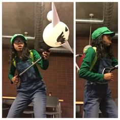 Luigis Mansion Costume Diy, Luigi Cosplay Female, Nintendo Costumes, Luigi Cosplay, Luigi's Mansion Dark Moon, Kid Costume