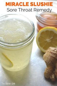 Throat Relief, Sore Throat Relief, Ginger Honey