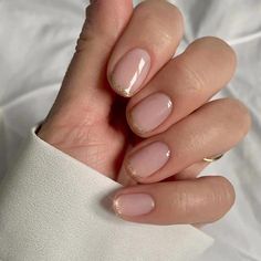 Best 17  simple french nails you must try this year Glitter Detail Nails, Short Glitter Nails Gel, Coffin Design, 2023 Nail, Glitter French Tips, Nails Trend, Nagel Tips, Smink Inspiration, Daily Nail