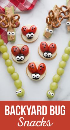 this is an easy and fun snack for kids to make they are ready to eat