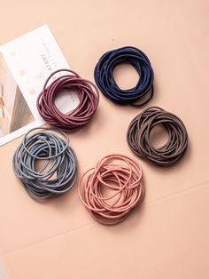 Multicolor Casual   Elastic Plain Hair Ties Embellished   Kids Accessories Hair Rubber, Dragon Pendant, Girls Hair, Girls Hair Accessories, Rubber Bands