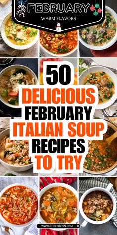 february italian soup recipes Italian Soups, February Recipes, Italian Soup Recipes, Italian Soup, Recipes To Try, Minestrone, Fresh Ingredients, Soup Recipes, Soups