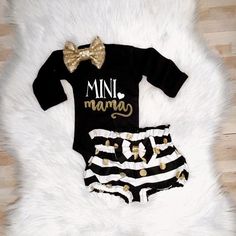 mini mama. Although I'd spell it momma :) Sparkle Suit, Sparkle Bodysuit, Glitter Bodysuit, Lil Mama, Bodysuit Shirt, Shirt Bodysuit, Baby Style