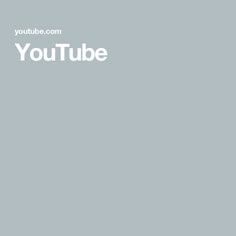 the youtube logo is shown in white on a gray background